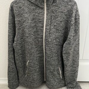 XL Lululemon Gray Zip-up Hoodie